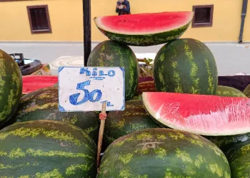 Karpuz kilosu 50 TL’den satışa çıktı