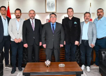 Rektör Özölçer’e ziyaret