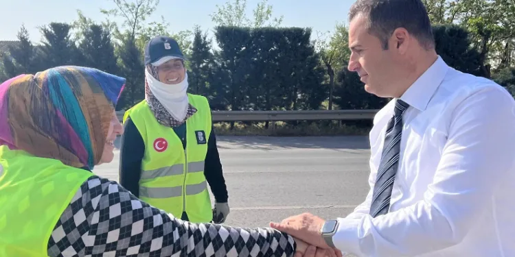 Emekçi kadınlara sürpriz ziyaret