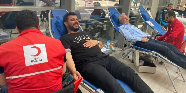 Kan bağış kampanyası düzenlendi