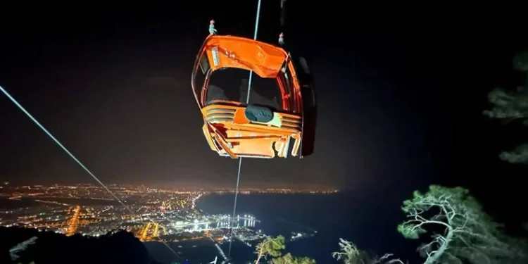 Antalya’da teleferik faciası: Mahsur kalanlar kurtarılıyor