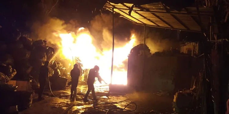 Bursa itfaiyesi mart ayında bin 165 olaya müdahale etti