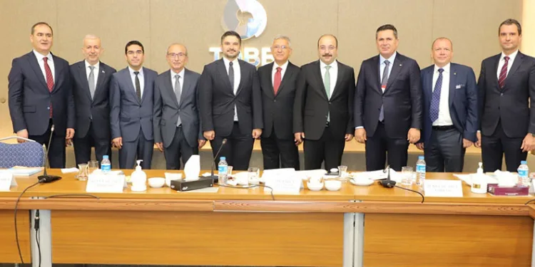 BTB Başkanı Özer Matlı TÜRİB yönetim kurulunda