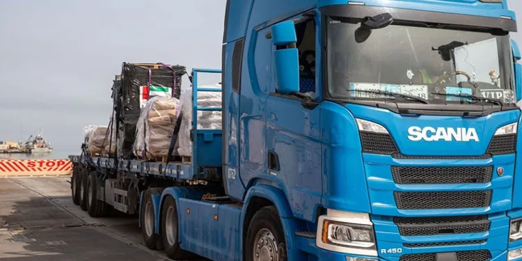 Gazze açıklarındaki geçici iskeleden 569 ton yardım ulaştırıldı