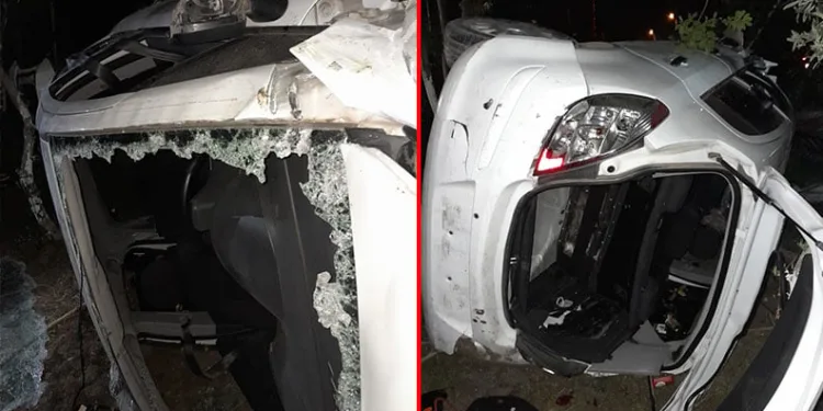 Yalova’da otomobil takla attı: 5 yaralı