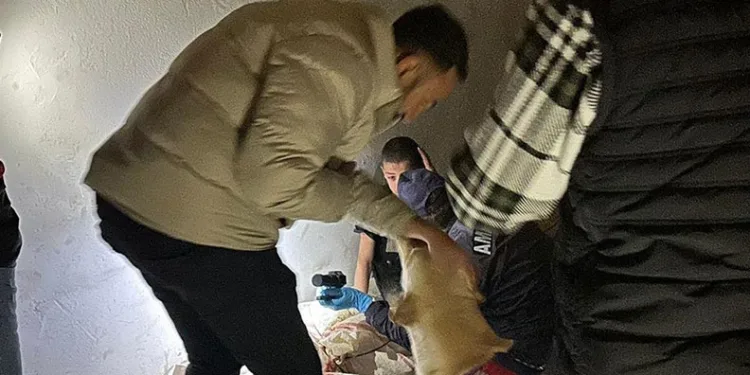 7 saat aranan çoban samanlıkta uyurken bulundu
