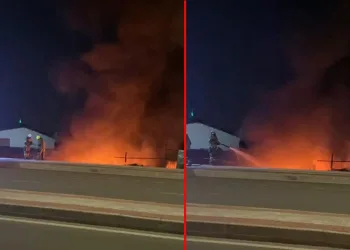 Bursa’da geri dönüşüm tesisinde yangın