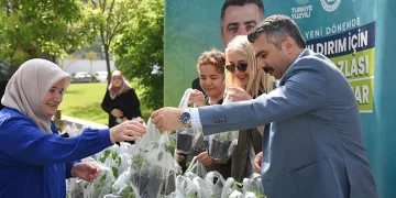 Yıldırım Belediyesi’nden 50 bin fide