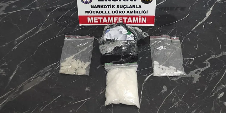 Ergani’de şüpheli şahsın üzerinde uyuşturucu ele geçirildi