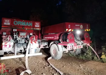 Kazdağları’nda orman yangını