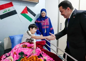 Irak Başbakanı’ndan Filistinli yaralılara ziyaret