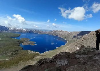 Dünyanın ikinci büyük krateri Nemrut