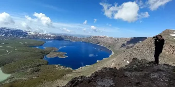 Dünyanın ikinci büyük krateri Nemrut