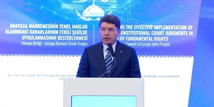 Bakan Tunç: “Uluslararası hukuk Filistin konusunda hiçbir etki sağlayamıyor”
