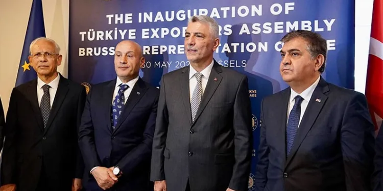 Bakan Bolat, Belçika’da TİM Brüksel Temsilciliği’nin açılışına katıldı