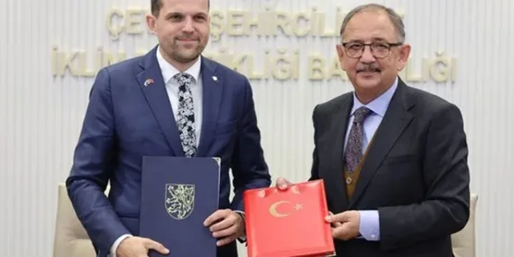 Türkiye ile Çek Cumhuriyeti arasında çevre koruma işbirliğine ilişkin niyet beyanı imzalandı