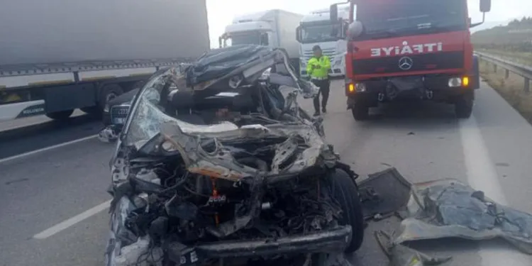Gaziantep’te feci kaza: 1 ölü, 2 yaralı