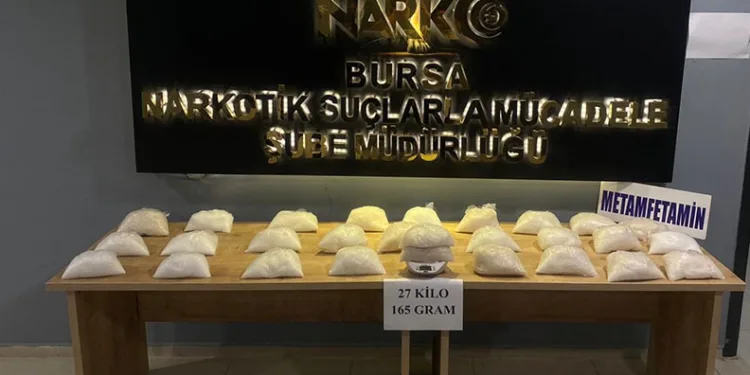 Bursa’da uyuşturucuya dev darbe