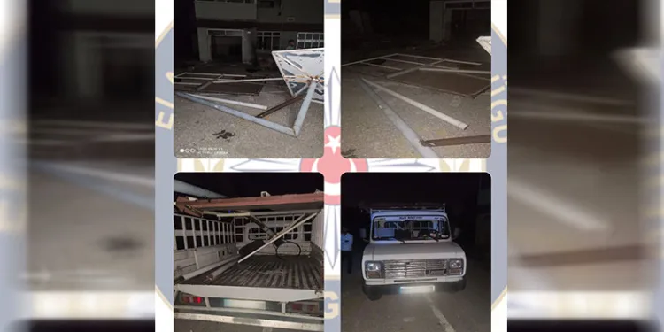Okuldan malzeme çalarken suçüstü yakalandılar
