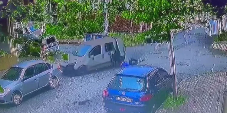 Sultangazi’de feci kaza kamerada