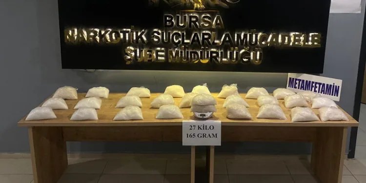 Bursa’da uyuşturucu baronları tutuklandı