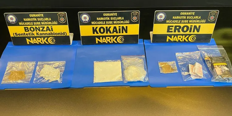 Osmaniye’de uyuşturucu operasyonu: 13 tutuklama