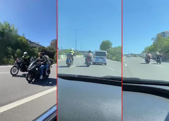Bursa’da polisin “dur” ihtarına uymayan sürücüye ceza