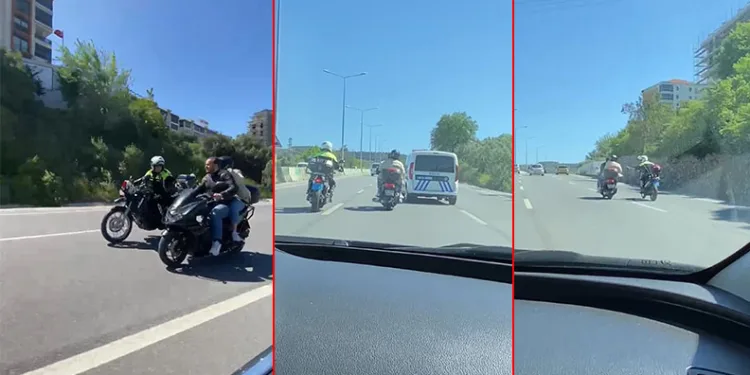 Bursa’da polisin “dur” ihtarına uymayan sürücüye ceza