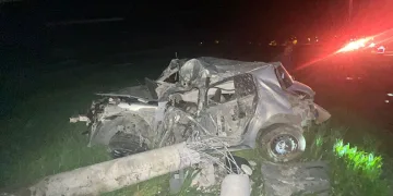 Muş’ta otomobil elektrik direğine çarptı: 1 ölü