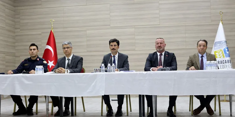 İlk Muhtarlar Toplantısı Kaymakam Kafkas Başkanlığında Yapıldı