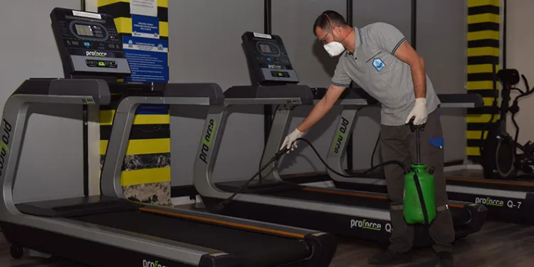 Yıldırım Kadın Spor Merkezlerinde ilaçlama