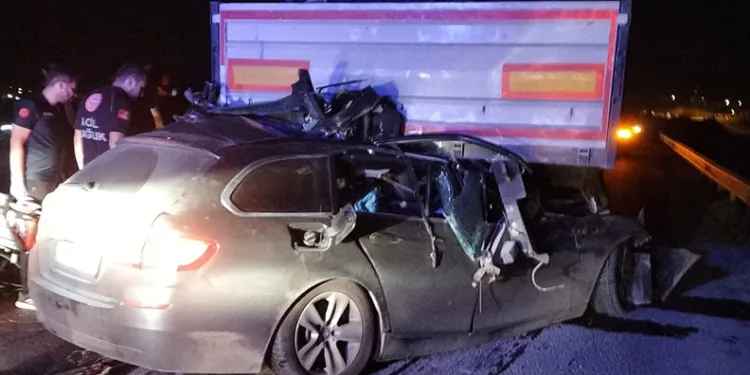 Kahramanmaraş’ta trafik kazası: 1 ölü