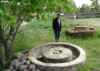 El değirmenleri günümüzde bahçe süsü oldu