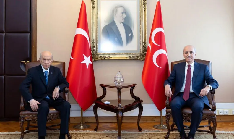 Kurtulmuş, Bahçeli’yle görüştü