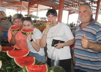 Ruslardan Antalya karpuzuna büyük ilgi