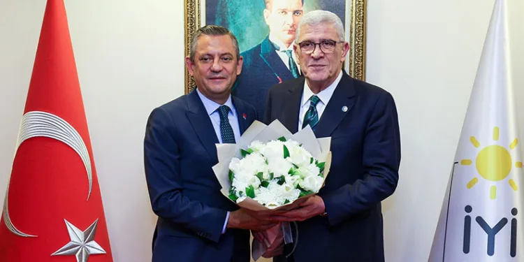 Dervişoğlu ile Özel’in görüşmesi başladı