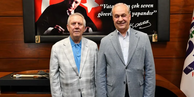 Aziz Yıldırım’dan, Şükrü Erdem’e ziyaret