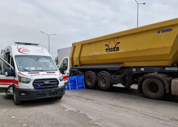 Tırın çarptığı adam hayatını kaybetti