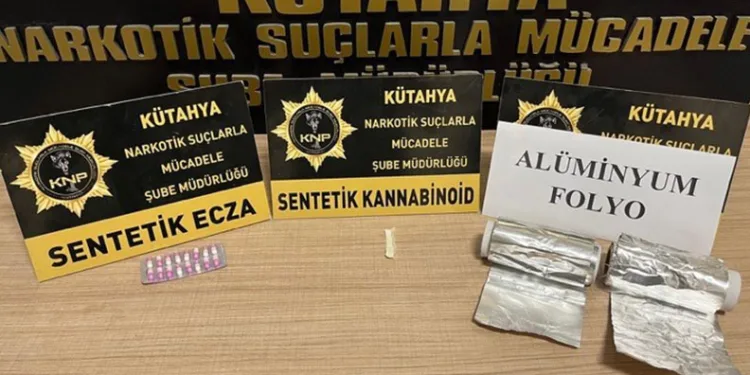 Kütahya’da uyuşturucu madde ticareti yapan şüpheli tutuklandı
