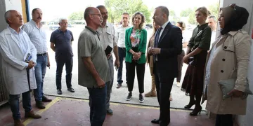 Nilüfer’de Kurban Bayramı hazırlıkları incelendi