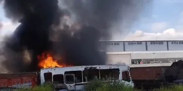 Bursa’da geri dönüşüm tesisinde yangın
