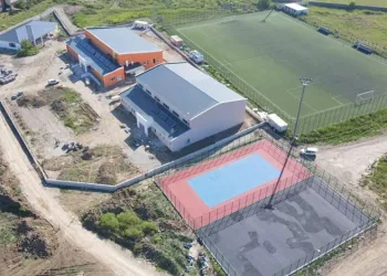 Spor kompleksi açılışa hazırlanıyor