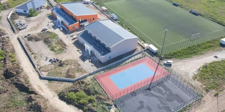 Spor kompleksi açılışa hazırlanıyor