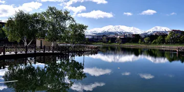 Palandöken beyazlara büründü
