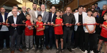 İnegöl’de Kurtuluşspor sergisi açıldı