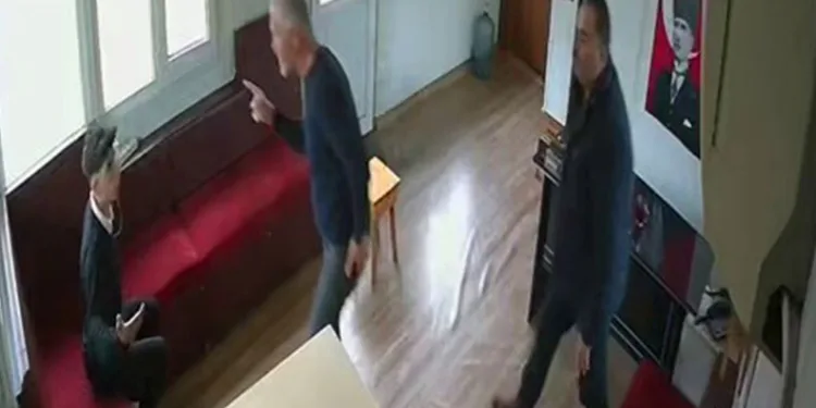 Taksi durağında dehşet anları