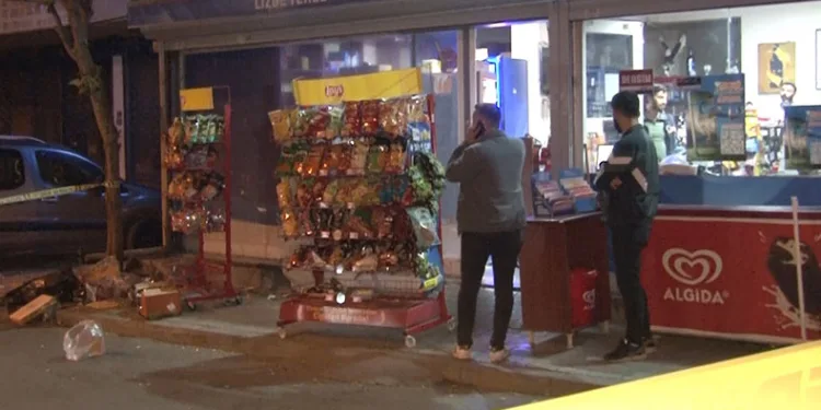 Sancaktepe’de tekel bayiye silahlı saldırı