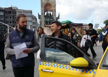 Taksilere araç içi kamera denetimi