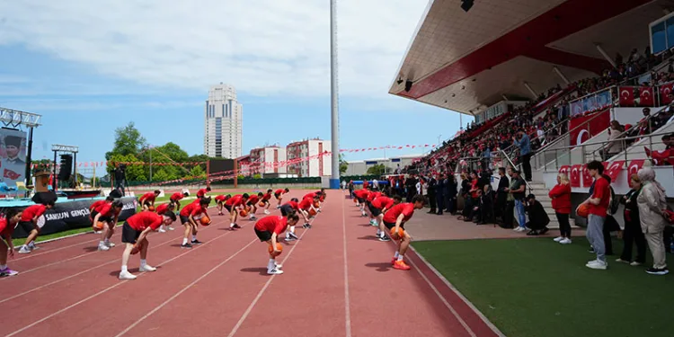 Samsun’da coşkulu 19 Mayıs kutlaması