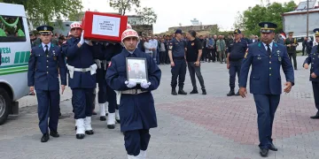 Nevşehir şehidini uğurladı